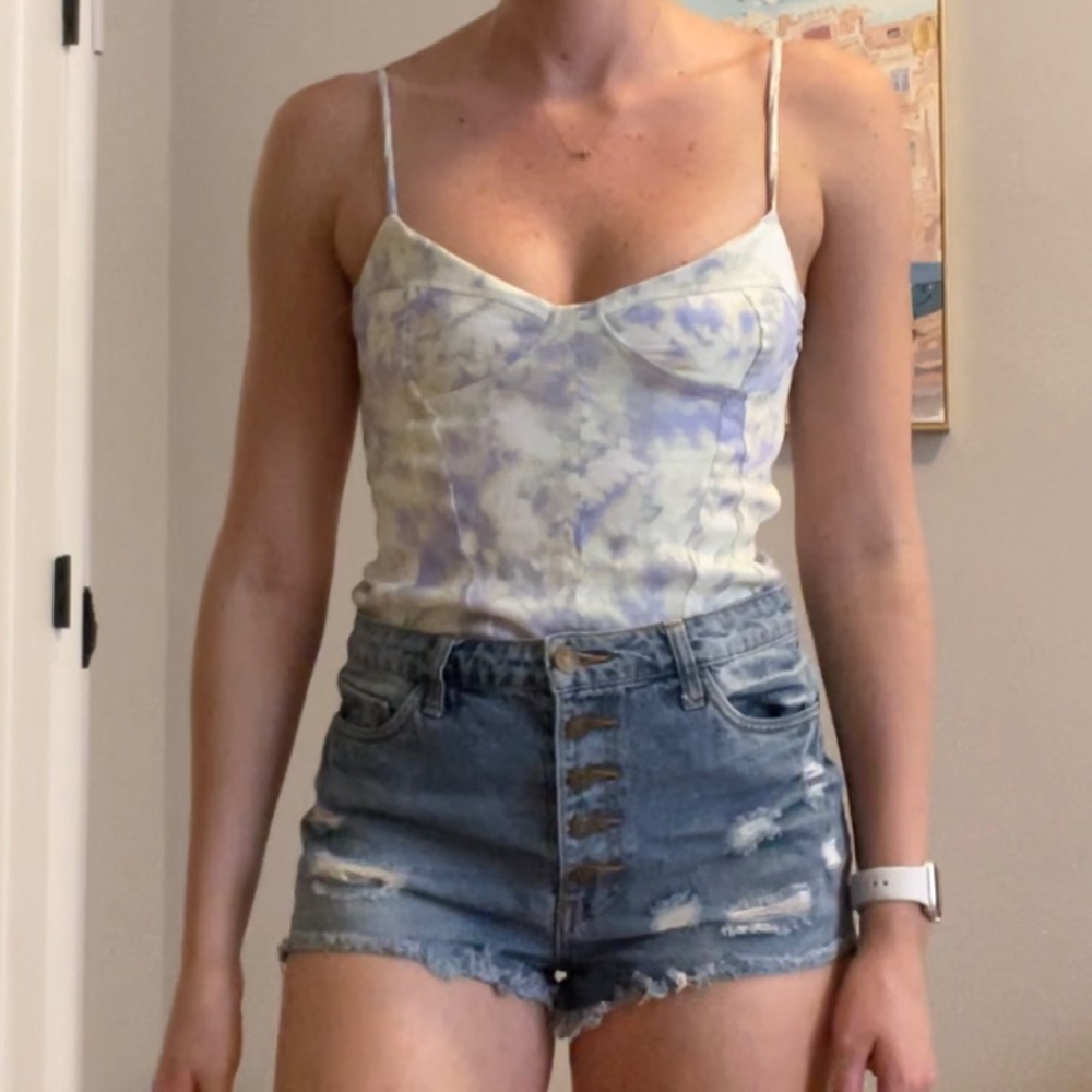 Zara floral body suit